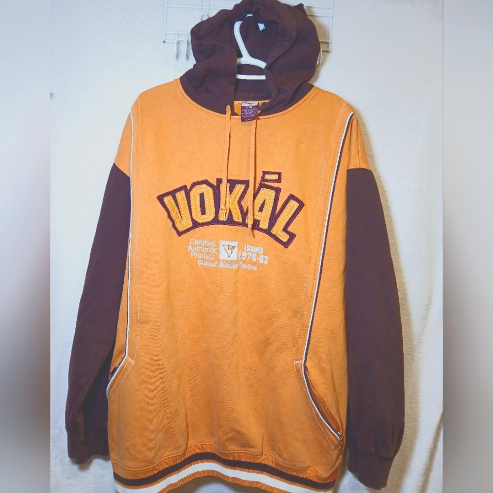 VOKAL MEN'S LARGE PULLOVER HOODIE SWEATSHIRT